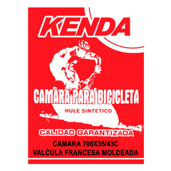 CAMARA 700X35/43C VALVULA FRANCESA KENDA