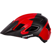 CASCO TRIAL NEGRO ROJO