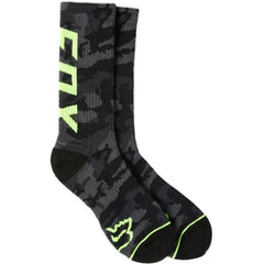 CALCETA  CAMO CUSHIONED CREW SOCK [BLK CAM] S/M