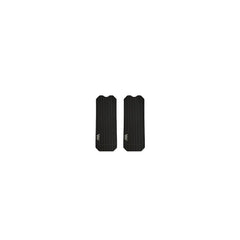 AMS CRANK GUARD BLACK/SILVER