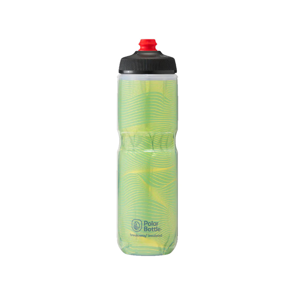 ANFORA 24 OZ INSULATED BOTTLE JERSEY KNIT HIGHLIGHTER