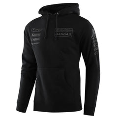 TLD GASGAS TEAM PULLOVER HOODIE; BLACK MD