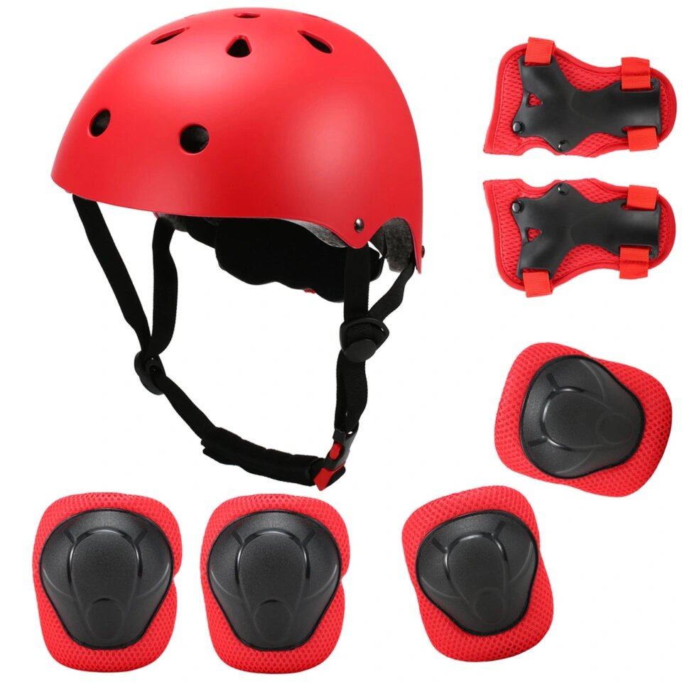SET DE PROTECCION KIDS ROJO