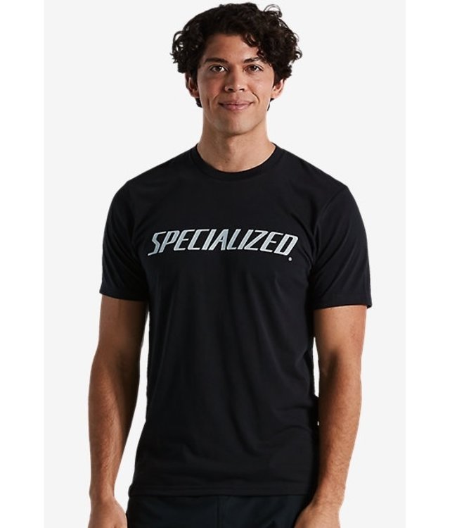 PLAYERA WORDMARK TEE SS MEN BLK M
