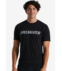 PLAYERA WORDMARK TEE SS MEN BLK M