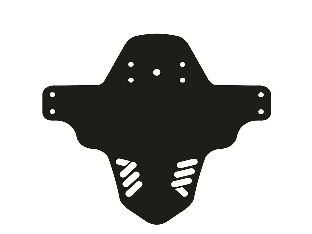 GUARDA POLVO DEFENDER MUD BLACK/WHITE