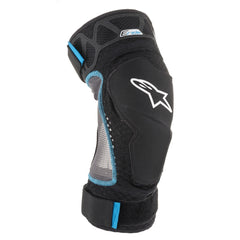 RODILLERAS E-RIDE KNEE BLACK CYAN - L/XL
