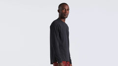 TRAIL JERSEY LS MEN BLK XS