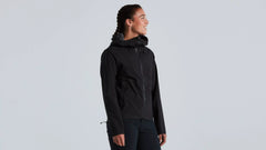 CHAMARRA TRAIL RAIN JACKET WMN BLK XXS