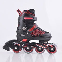 PATINES MZS835LSG ROJO/NEGRO 24.5-26